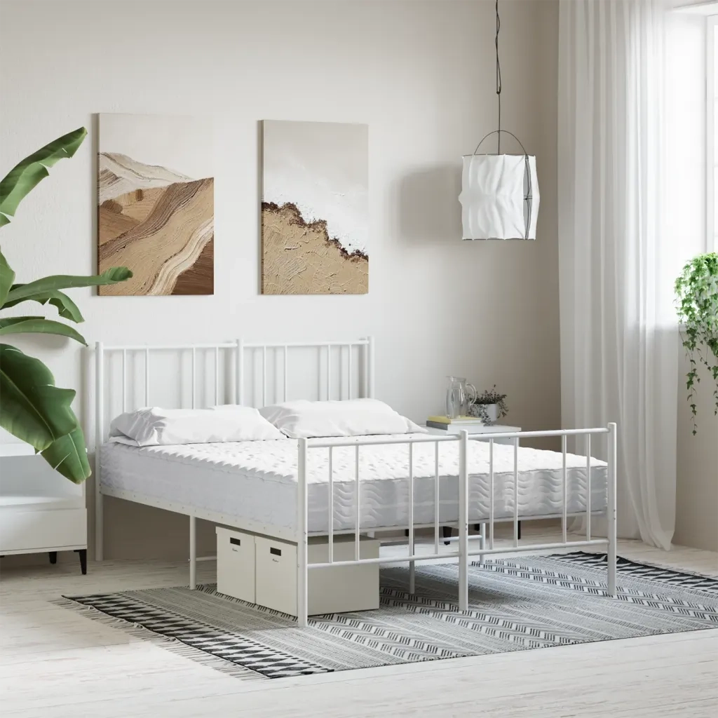 Materasso in Schiuma-Materasso per Letto Bianco 140x190 cm Durezza H2 H3