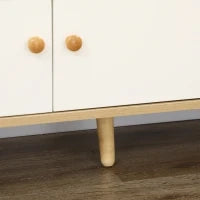 Mobile Cucina per Microonde con 2 Armadietti e Cassetto, 90x30x94cm, in MDF