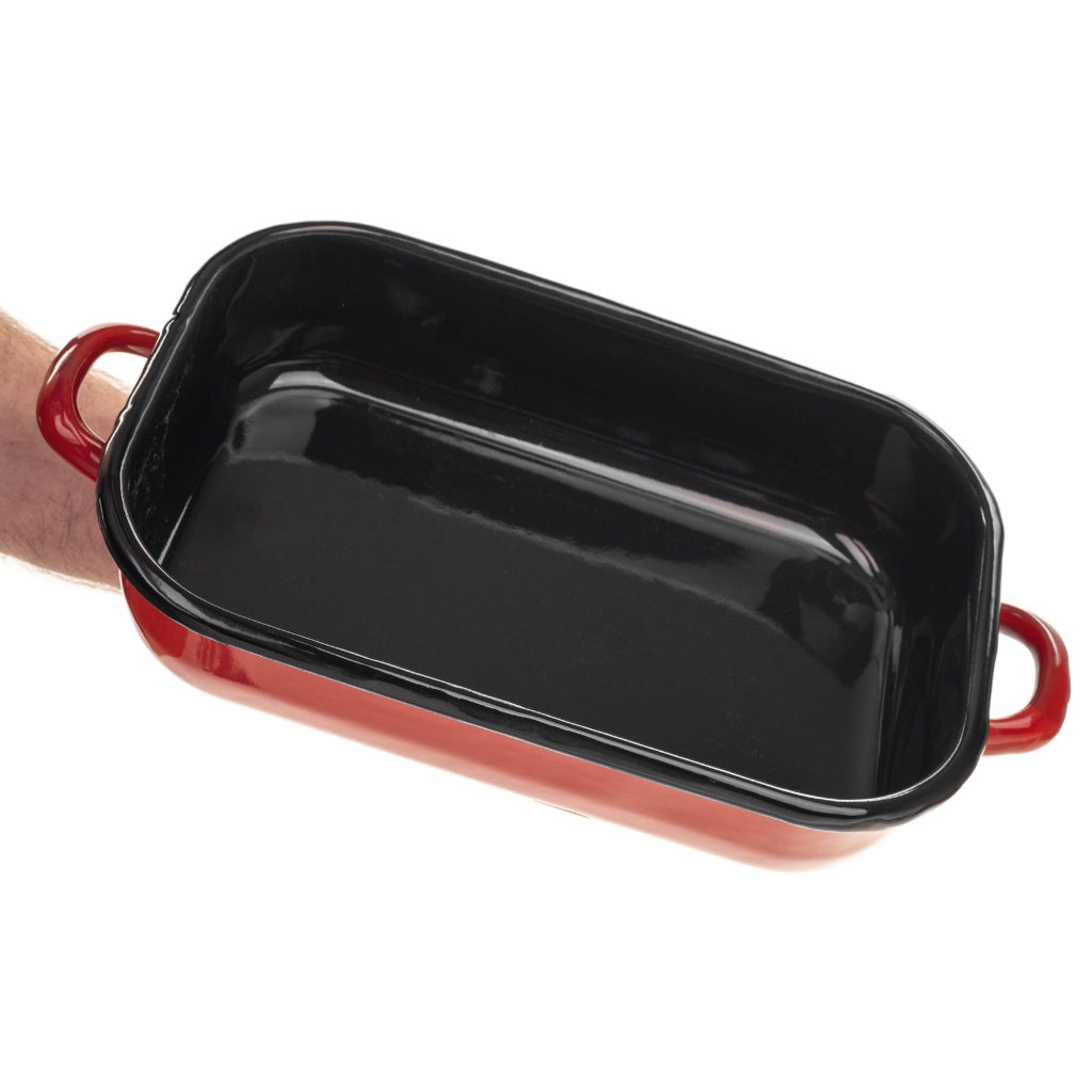 Teglia da forno a induzione smaltata a gas KADAX grande 41 cm 3,4 L