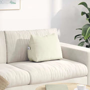 Cuscino per Schiena Crema 45 x 20 x 35 cm Tessuto in Cords