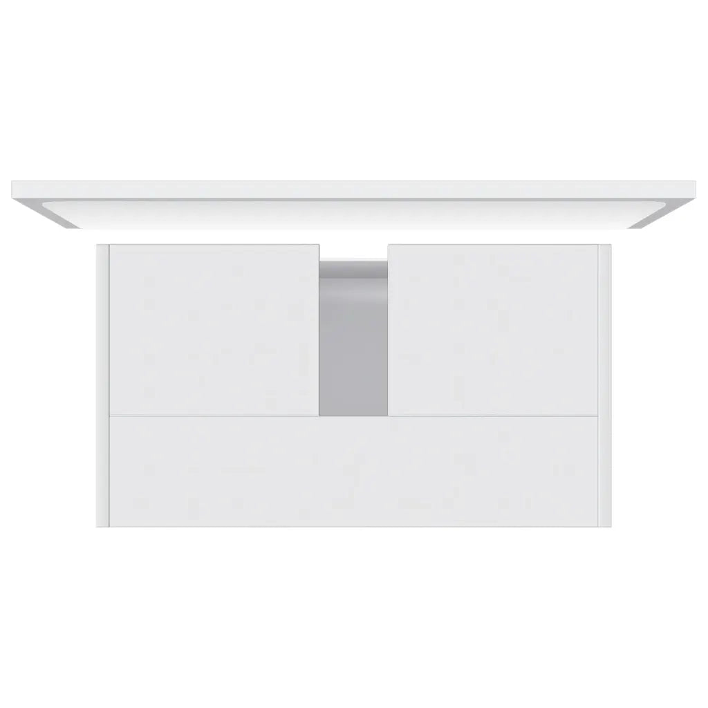 Set Mobili da Bagno Bianco in Legno Multistrato cod mxl 9988