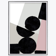 Quadro effetto legno multicolore cm. H.55xL.40xP.3