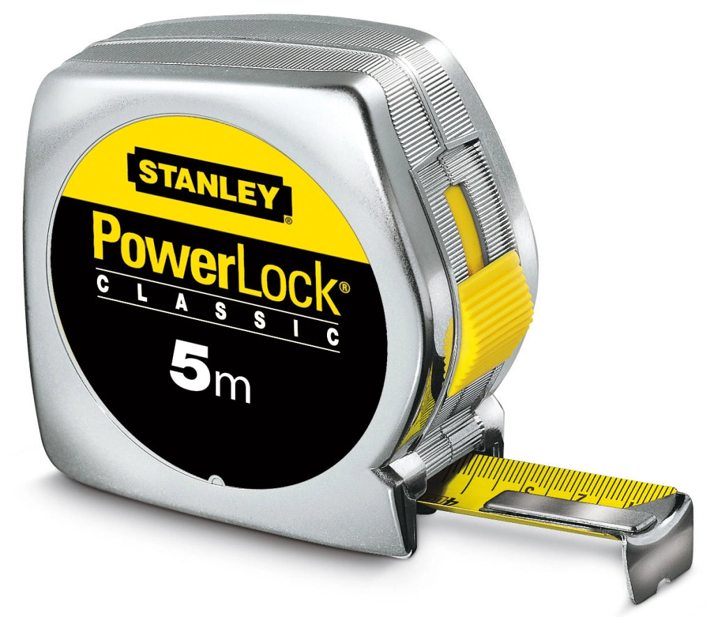 Stanley FLESSOMETRO POWERLOCK  mt. 3x12,7 mm.