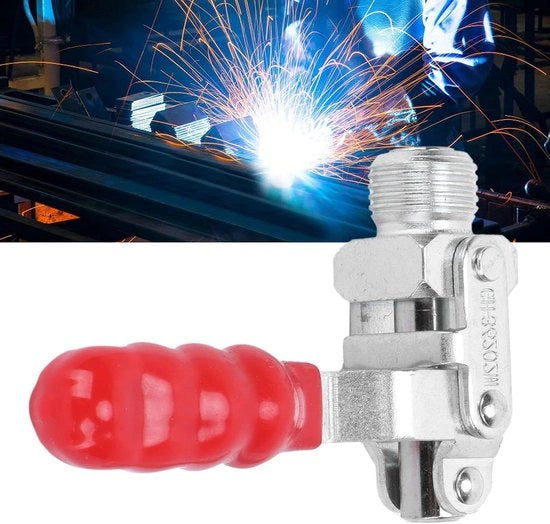 Fissatori a manovella di posizione rapida per attrezzi da mano per saldatura, falegnameria e creazione di stampi.