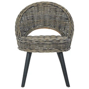 Poltrona in Rattan Kubu Nero 285231