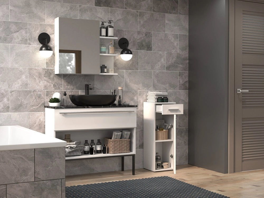 Colonna bagno NEL V DS bianco