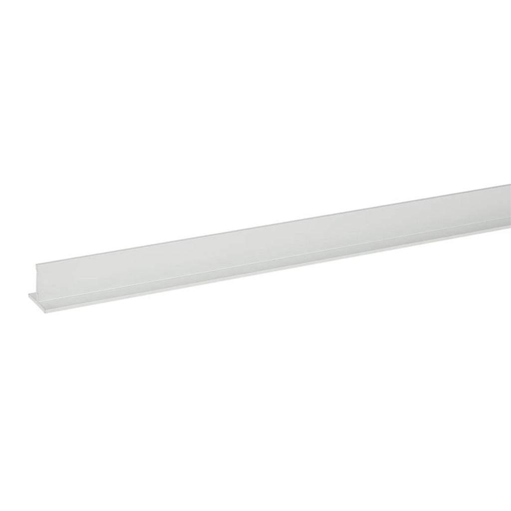 PROFILO ALLUMINIO A T ALLUMINIO ARGENTO 20x20 mm 1mt