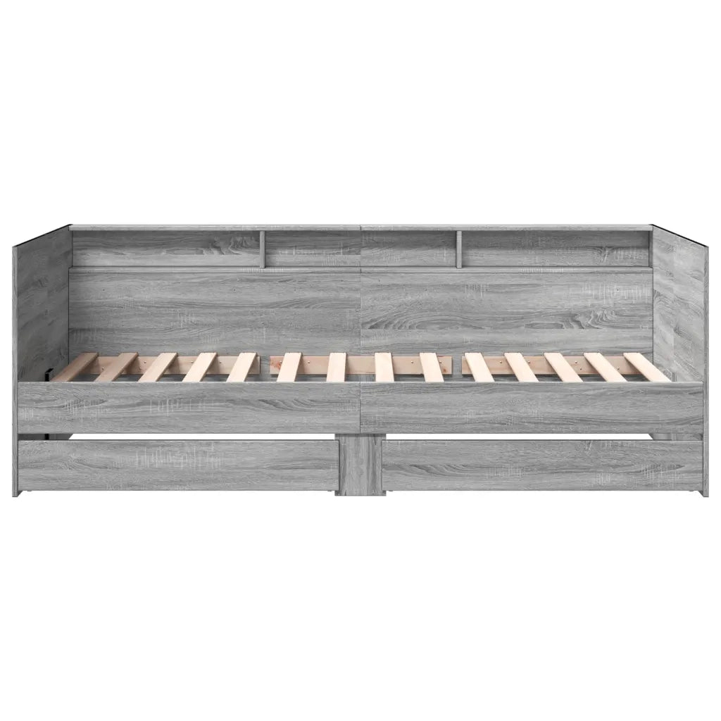 Divano Letto con Cassetti senza Materasso 90x190 cm