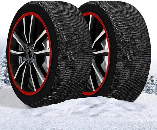 Sneeuwkettinge per auto SUV 4x4 Van misura M con omologazione europea EN 16662-1 - montaggio rapido - coppia
