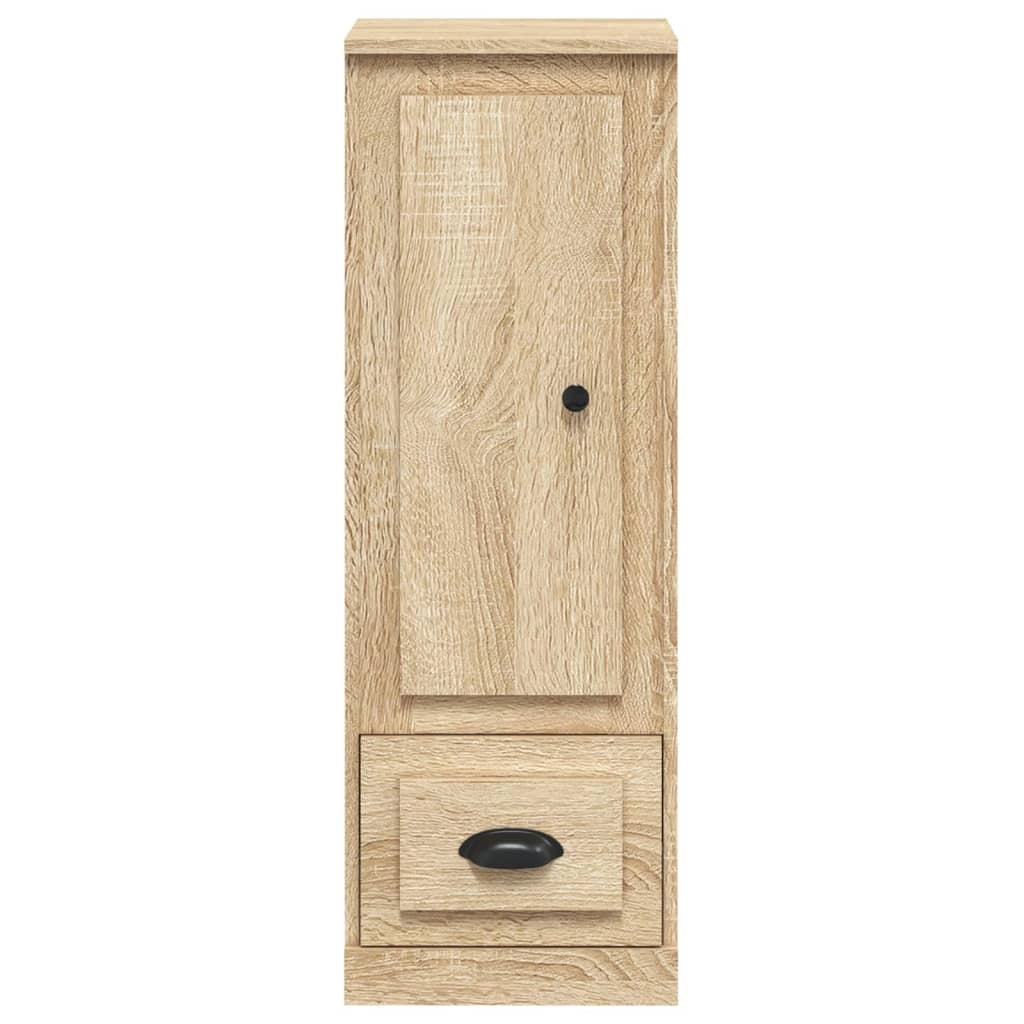 Buffet credenza cassettiera mobiletto mobile contenitore organizer cucina soggiorno salotto rovere Sonoma alto 36 x 35,5 x 103,5 cm legno ingegnerizzato marrone 02_0034053