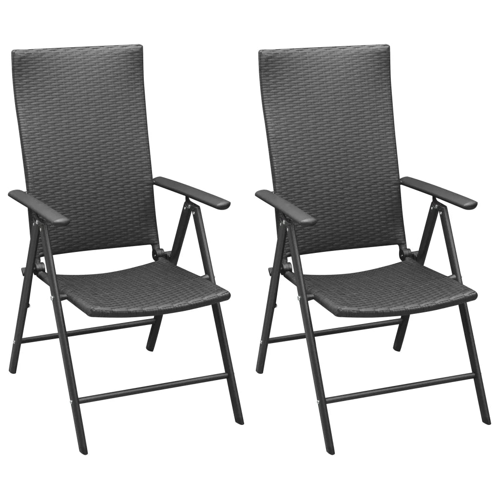 Set da Pranzo da Giardino 3 pz Nero  cod mxl 43904