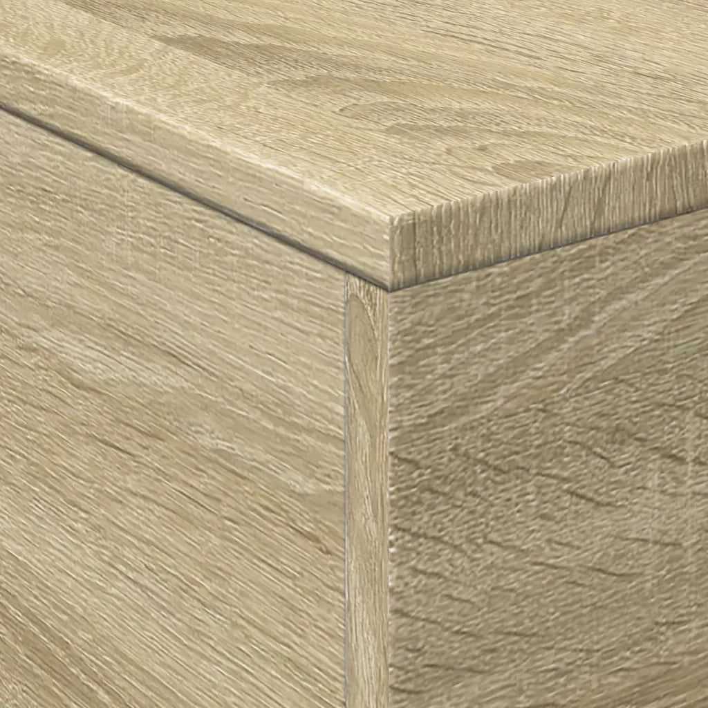Tavolino da salotto | Tavolino da caff¨¨ | Tavolino da Soggiorno Gambe in Metallo Rovere Sonoma 50x50x40 cm