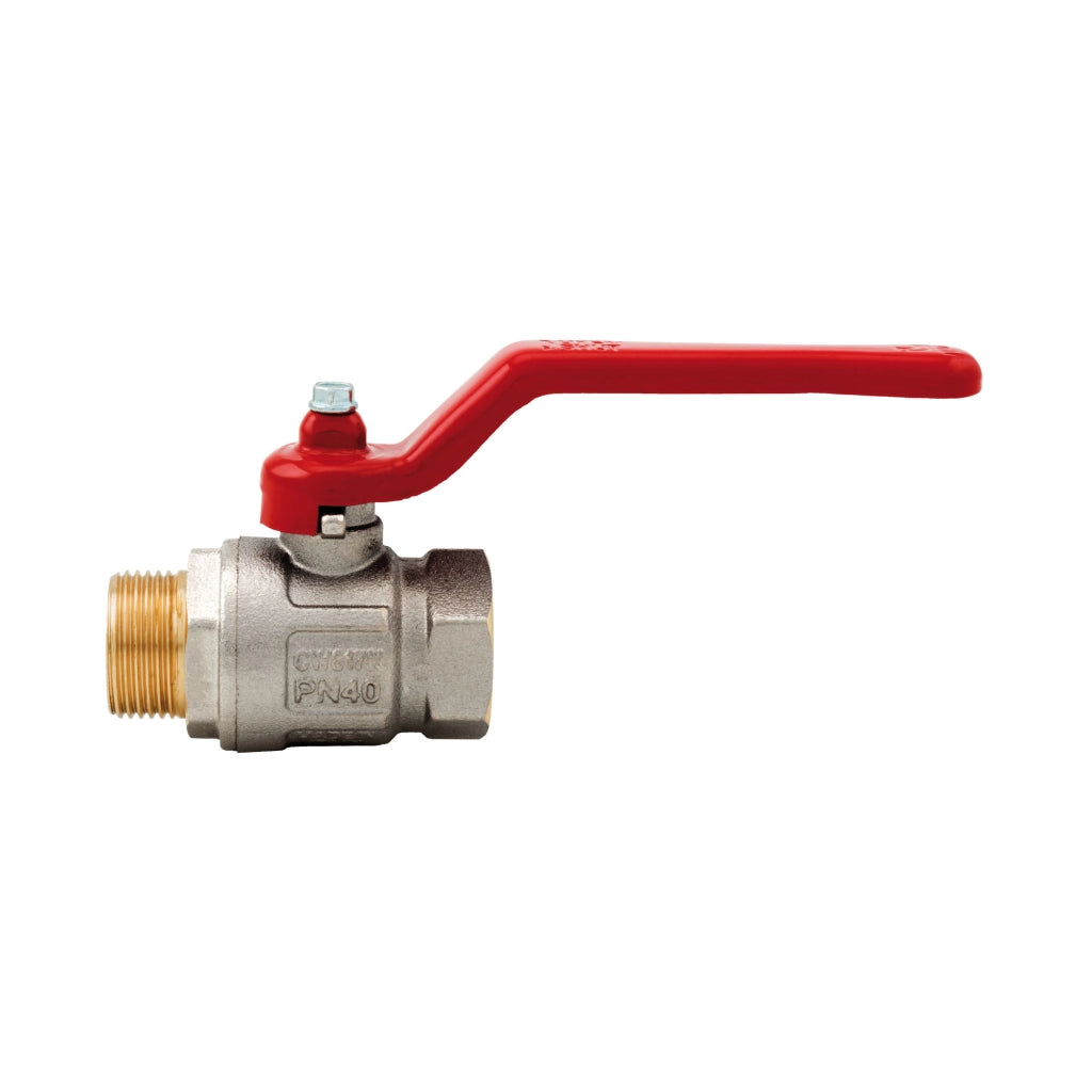 VALVOLA A SFERA M/F CON MANIGLIA A LEVA IDEAL ART.091- - MF 3/4 - pressione esercizio 40 bar - 4 pezzi ITAP