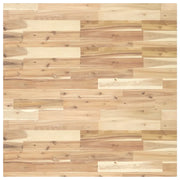Piano Tavolo | Superficie Tavolo | Piano Scrivania Quadrato 90x90x4 cm in Legno Massello di Acacia