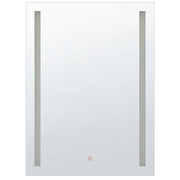 Specchio da parete a LED sospeso 70 x 90 cm rettangolare moderno vintage vanity bagno trucco camera da letto