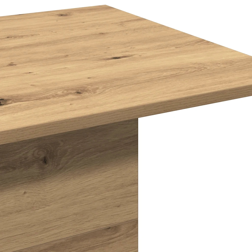 Tavolino Salotto Rovere Artigianale 102x55,5x40cm in Truciolato