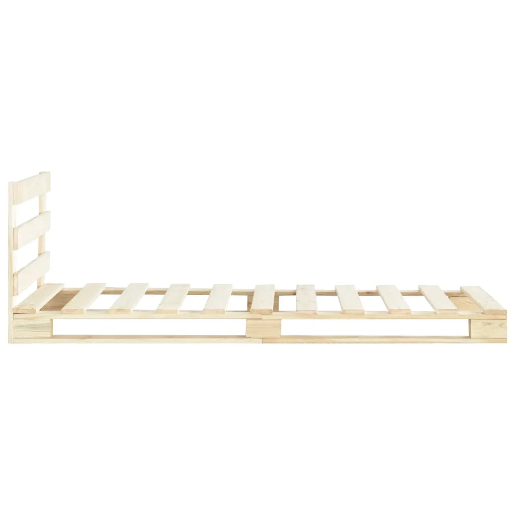 Giroletto in Pallet di Legno Massello di Pino 100x200 cm 285242