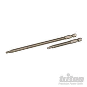 Set di punte per Trapano a codolo quadrato 76 mm e 152 mm, 2 pezzi Triton