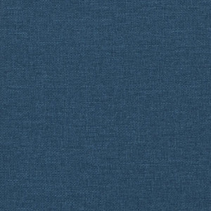 Letto con Materasso Hvar Blu 80x200 cm in Tessuto 3208498