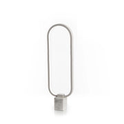 Naos - Lampada da tavolo a LED in metallo bianco