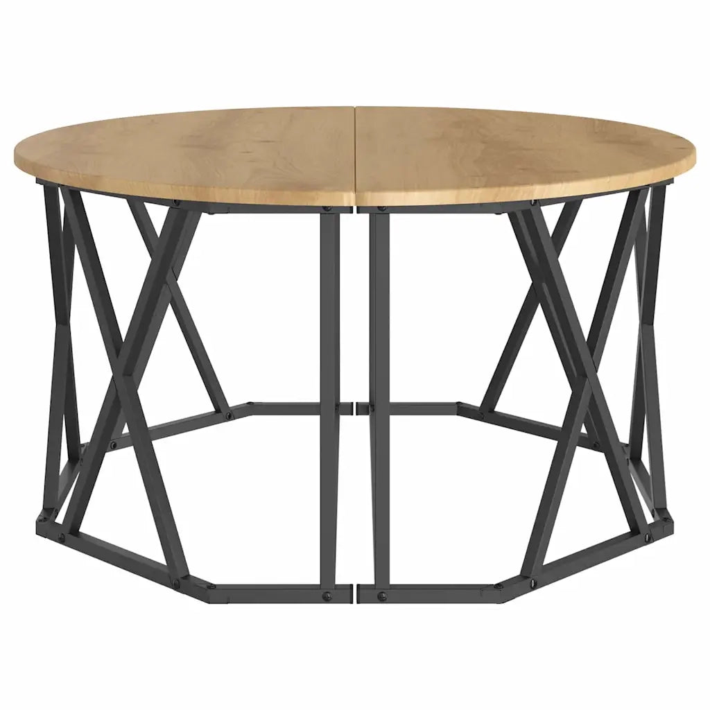 Tavolino da salotto Rovere artigianale 80 x 80 x 42 cm 868254