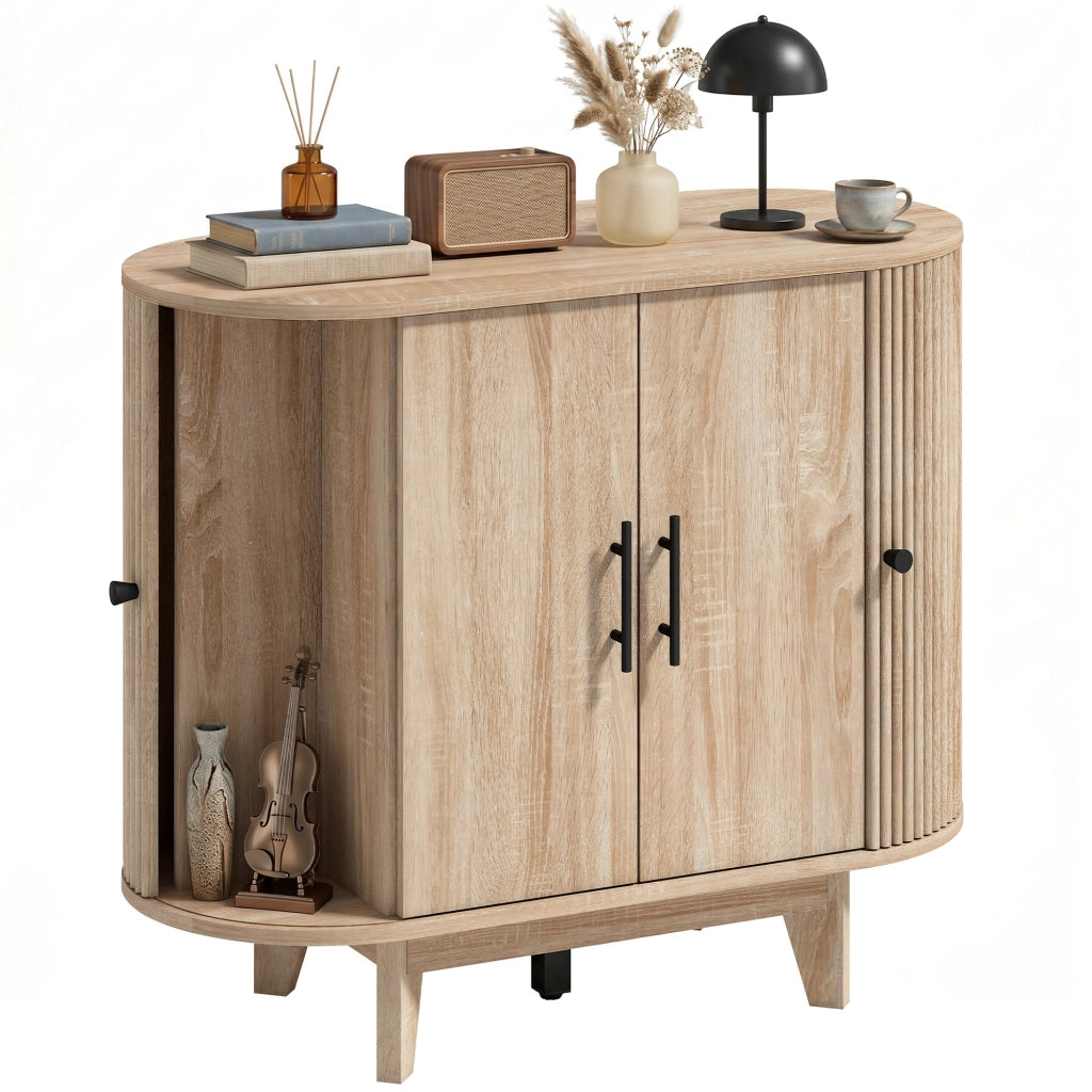 Credenza da soggiorno ¨C Xylo ¨C Quercia 90x40x76 cm