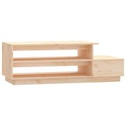 Tavolino da salotto | Tavolino da caff¨¨ | Tavolino da Soggiorno 120x50x40,5 cm in Legno Massello di Pino
