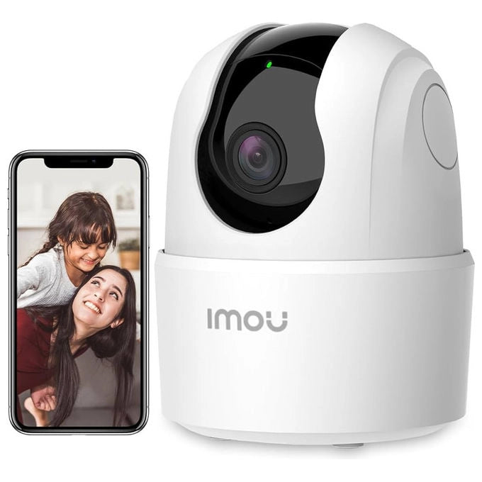 Imou, Telecamera Wi-Fi Interno 3MP con Sirena, Per Interni