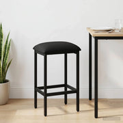 Sgabello da bar Nero 40 x 32 x 74 cm Legno ingegnerizzato 8006173