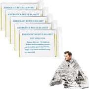 Debito Acquaplanato - Debito di Emergenza - Debito Isolante - Resistenze alle Scalfitture - Compatta - 160 x 210 cm, 5 pezzi