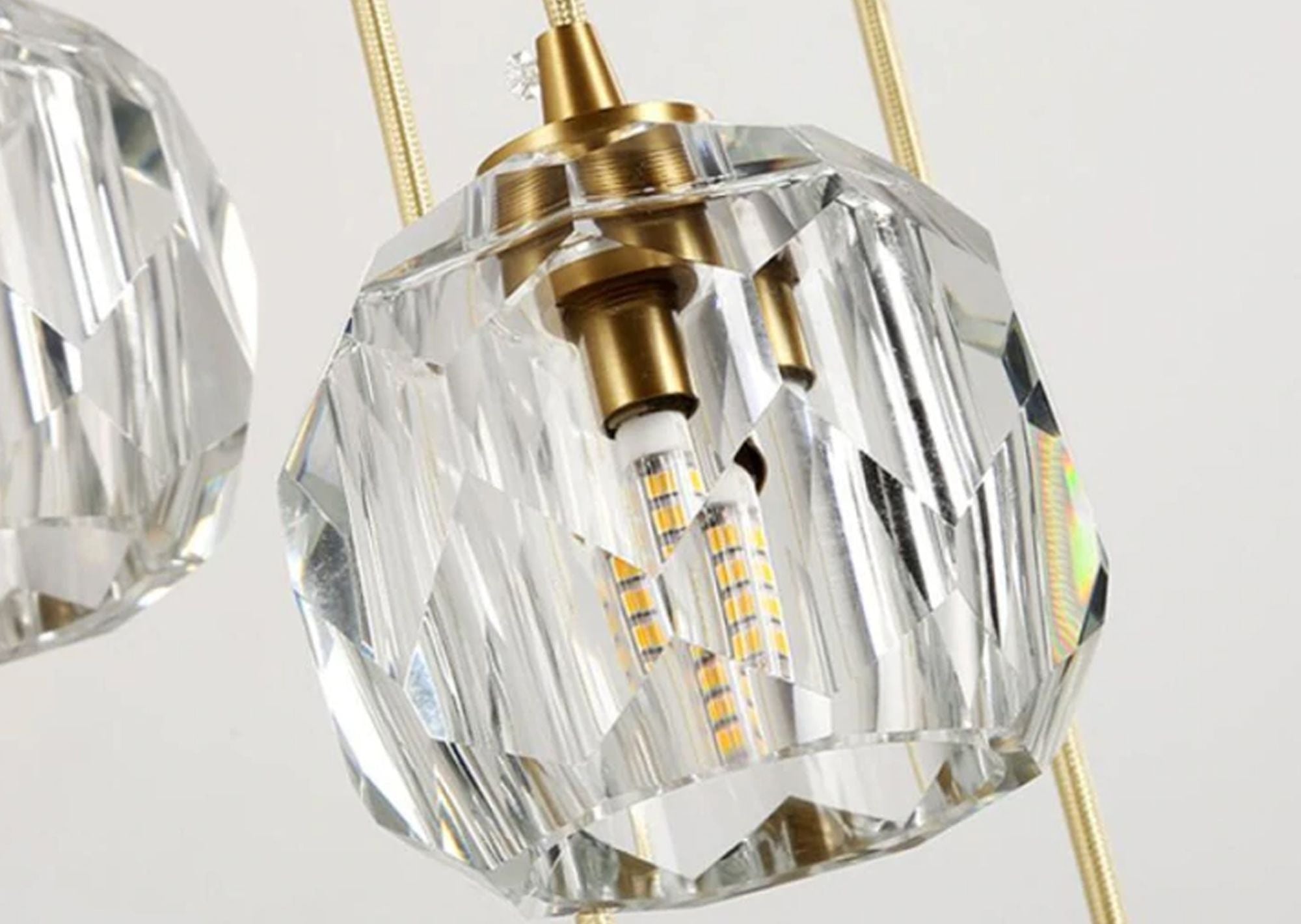 Lampada Da Soffitto Cristallo Black APP586-1CP