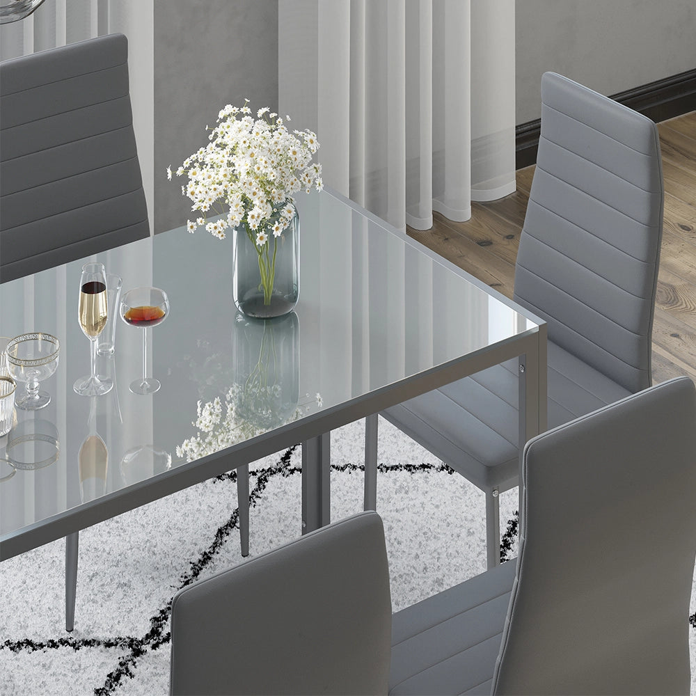 Vicco Sedie Grigio 42.5 x 48 cm Set di 6