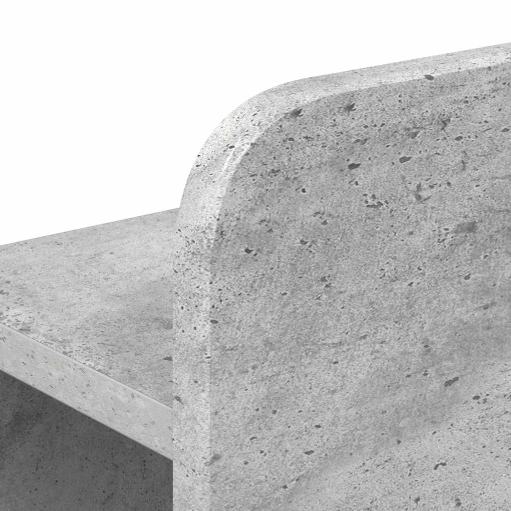 Struttura del letto con stoccaggio e testata Grigio Cemento 3434053