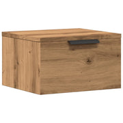 Comodino | Armadio da Notte | Mobiletto da notte a Muro Rovere Artigianale 34x30x20 cm