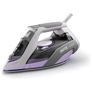 Imetec Intellifast, ferro da stiro a vapore, Tecnologia Intelli System, Impostazione automatica della temperatura, Piastra Ceramic Diamond, Protezione anticalcare, 2400 W, Colpo Vapore