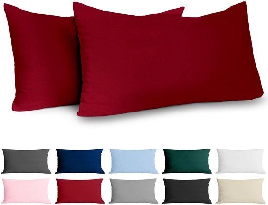 Cuscino Supporto 50x80 cm in Borotallo - Tessuto di Cotone Reafforzato - Densità 57 fili/cm² - Supporto Cuscino 50x80 cm - Certificato Oeko-Tex - Set di 2 pezzi