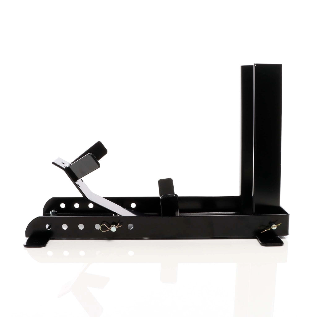 Cavalletto blocca ruota moto max 680 kg, per pneumatici anteriori e posteriori da 16-21", reggi-ruota inclinabile