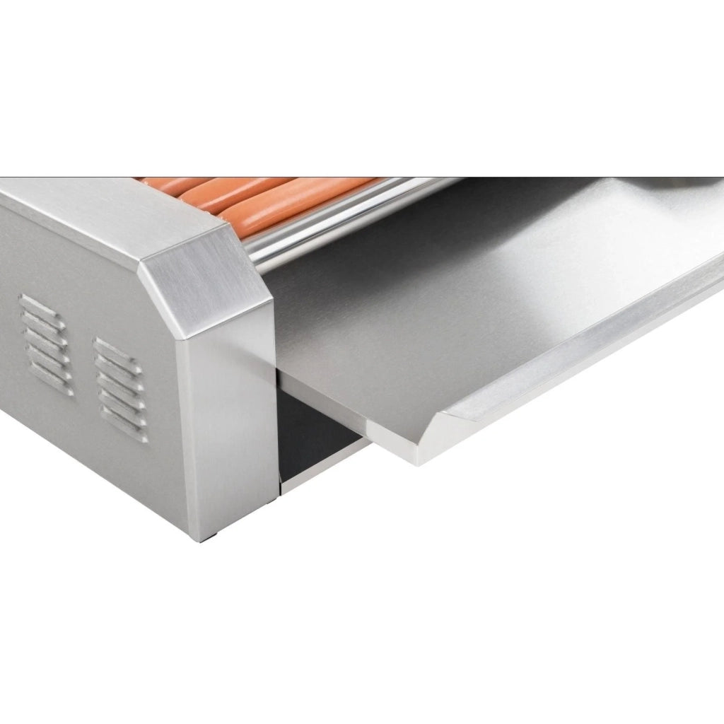 Macchina professionale per hot dog in acciaio inox per 12 salsicce 1400 watt 3614090