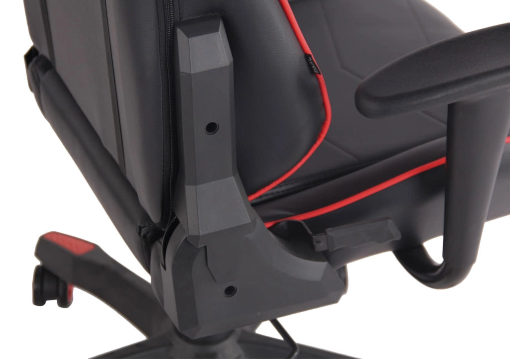 Sedia Gaming Miracle in Similpelle nero/rosso