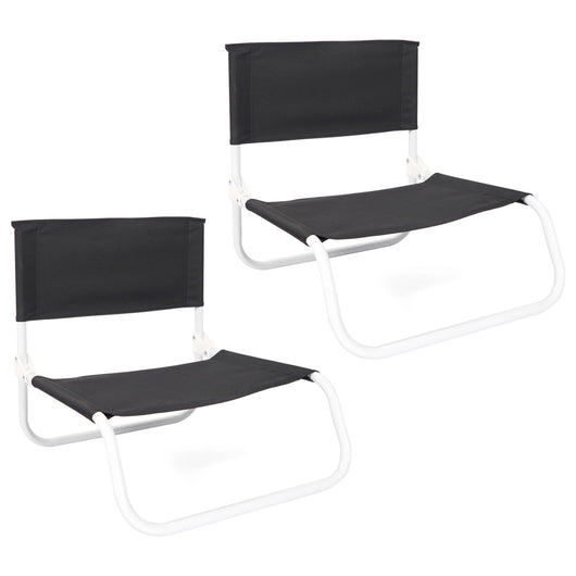 Coppia Spiaggine Lettino Prendisole Spiaggina Portatile 2 Pezzi Pieghevole Sdraio Giardino Compatta In Acciaio Facilmente Trasportabile Comoda Mare Campeggio Spiaggia