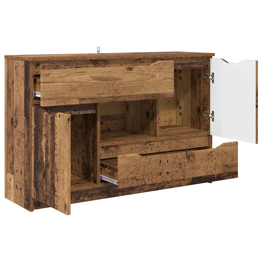 Credenza-Buffet-Armadio da cucina Legno vecchio 100 x 30 x 65,6 Legno multistrato