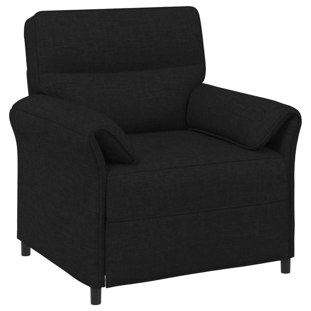 Set di divani 2 pz Nero Tessuto 3424845