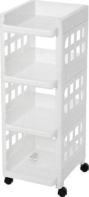 Trolley per cucina – ripiani per cucina - Trolley di archiviazione su ruote – con livelli – sostenibile -spazievenditore
