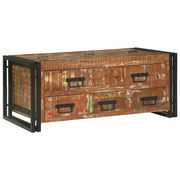 Tavolino da salotto Multicolore Legno Recuperato Massello 4104726