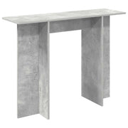Tavolo Consolle | Tavolo d'Ingresso Grigio Cemento 100 x 30 x 75 cm