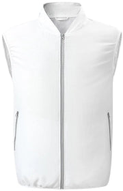Vestito di Raffreddamento Portatile - Velocità di Ventilazione Regolabili - Tela di Poliestere Respirante - Ventilatori a 9 Pale - Ideale per Attività All'Aperto - Taschino Nascosto con Chiusura a Zip - Vestito di Raffreddamento