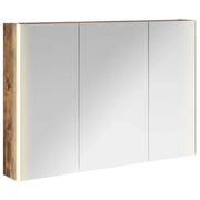Mobiletto per specchio da Bagno | Armadio da bagno Rovere fum¨¦