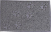 Mat di base per gatti in PVC, antiscivolo e facile da pulire, grigio 32x45 cm