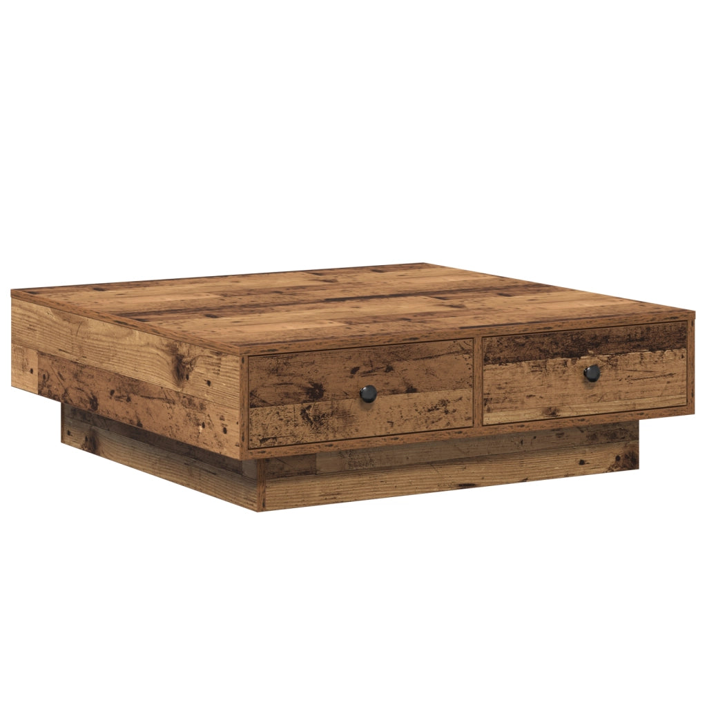 Tavolino da caffÃ¨ Legno usato Legno recuperato 90 x 90 x 28 cm