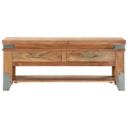 Tavolino da Caffè 110x52x45 cm in Legno Massello di Acacia 282751